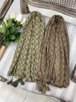 شال کریشه طرحدار موجی (1-1580) - Image 3