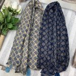 شال کریشه طرحدار موجی (1-1580)