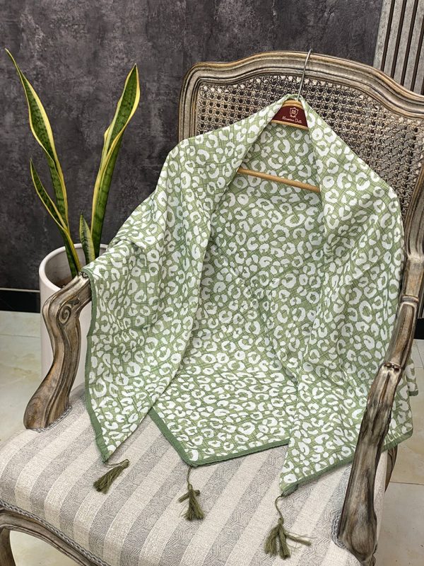 روسری قواره 120 عمده خدادوست رشت سبز سیج