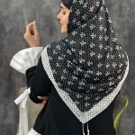 روسری قواره 120 پاپیون (1586)