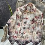 روسری قواره 120 طرح گل عمده خدادوست رشت