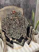 روسری قواره 120 کرم نسکافه ای عمده رشت خدادوست