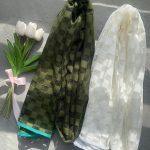 شال توری بهاره اشکال طرح دار فران لند عمده رشت