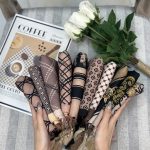 شال نخی کرم مشکی عمده رشت خدادوست