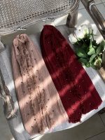 شال پلیسه دور ریش مرواریدی رشت عمده خدادوست