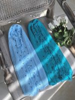 شال پلیسه دور ریش مرواریدی رشت عمده خدادوست