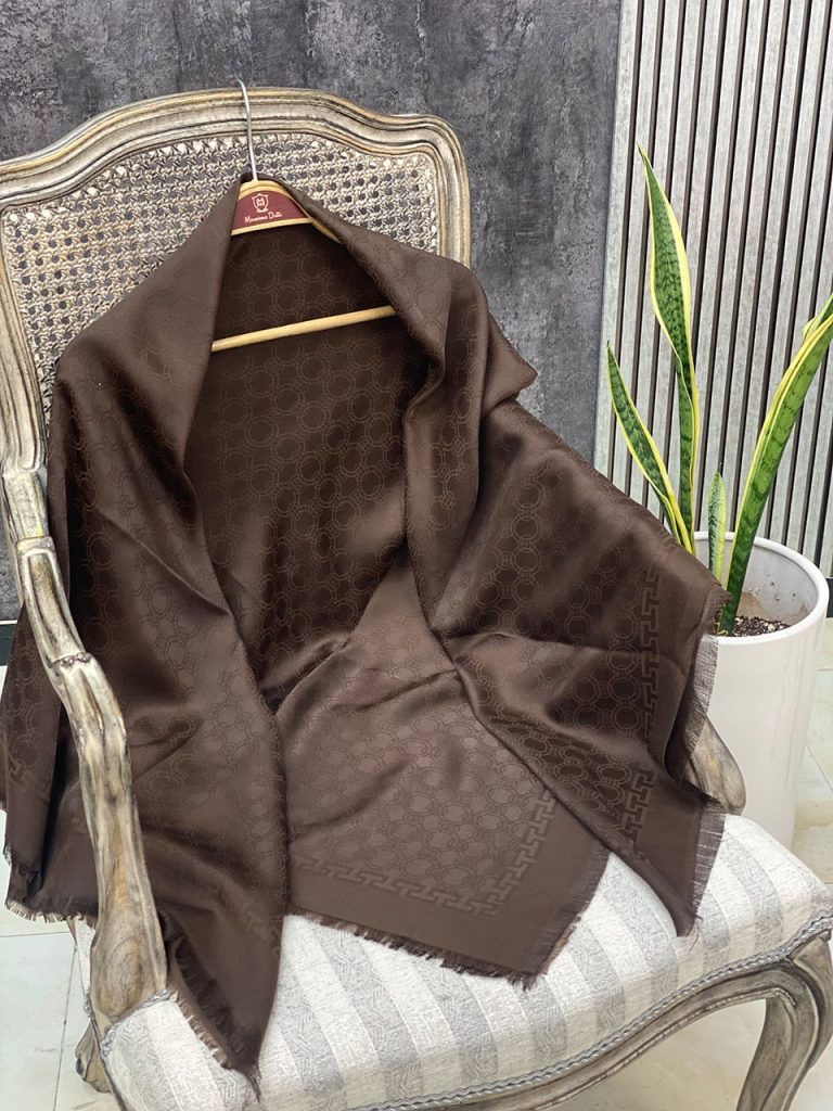 روسری ژاکارد ریشه پرزی اشکال عمده خدادوست رشت