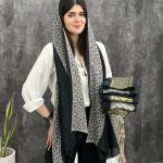 شال ژاکارد حاشیه دار عمده رشت خدادوست