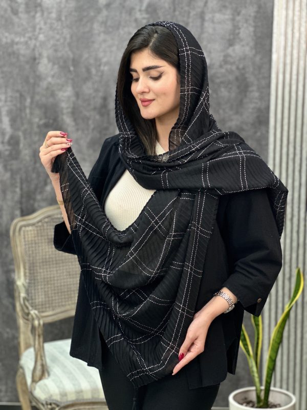 شال پلیسه کوک دوزی عمده خدادوست رشت