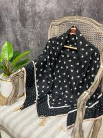 روسری قواره 120 گل دار عمده رشت خدادوست