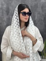 شال توری بهاره اشکال طرح دار فران لند عمده رشت