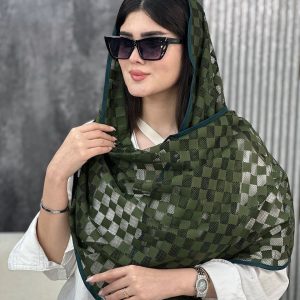 شال توری بهاره اشکال طرح دار فران لند عمده رشت