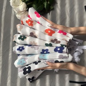 شال برشکا پلیسه بابونه گل عمده رشت خدادوست