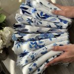 شال برشکا پلیسه ابی عمده خدادوست رشت