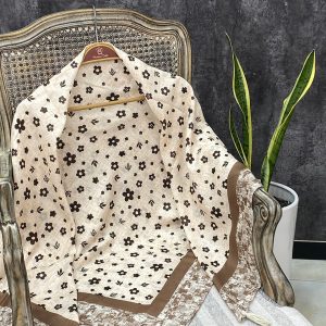 روسری قواره 140 طرح دار عمده خدادوست رشت