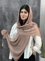 شال وال اسلپ نخی منگوله دار عمده خدادسوت رشت