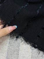 شال دور ریش شکوفه مشکی محرمی رشت خدادوست عمده