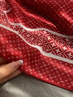 مینی اسکارف میکس زرشکی عمده خدادوست رشت