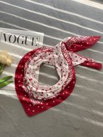 مینی اسکارف میکس زرشکی عمده خدادوست رشت