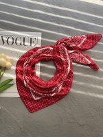 مینی اسکارف میکس زرشکی عمده خدادوست رشت