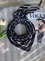 مینی اسکارف ساتن مشکی عمده خدادوست رشت