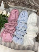 شال دور دانتل اسلپ نخی تابستانه عمده رشت خدادوست