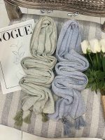 شال پلیسه پاستیلی عمده سوپر نخ خدادوست رشت