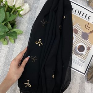 شال مشکی کحرکی درختی پاپیون عمده خدادوست