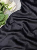 شال ژاکارد مارک مشکی عمده خدادوست رشت