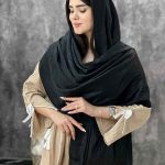 شال ژاکارد مارک مشکی (1768)