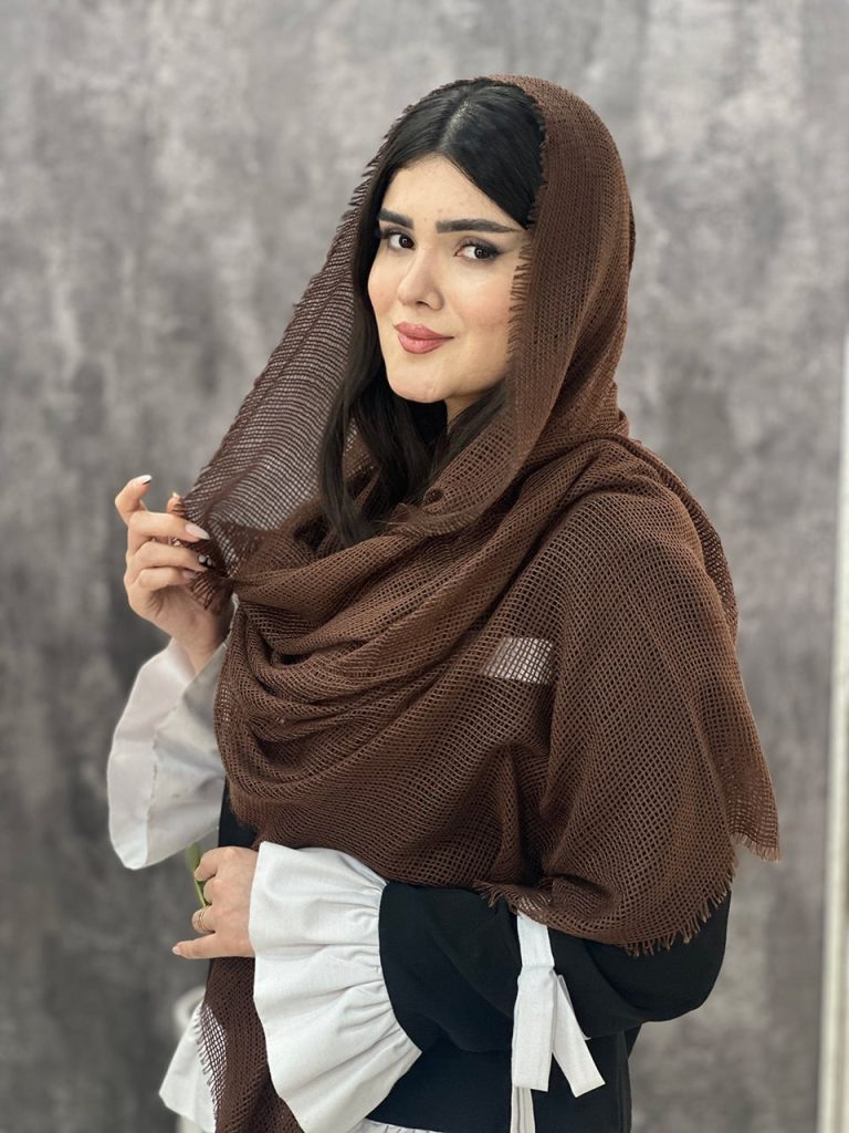 شال کنفی دور ریش عمده خدادوست رشت