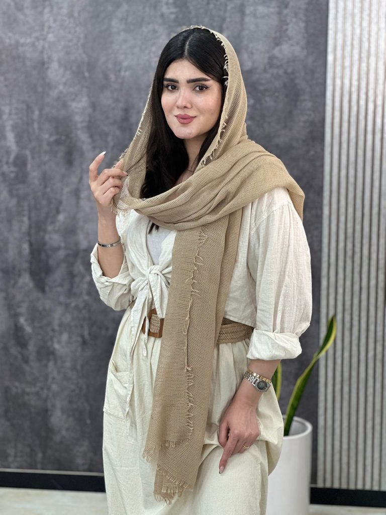 شال کنفی دور ریش عمده خدادوست رشت