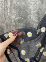 مینی اسکارف گلدار بابونه نسترن عمده خدادوست رشت