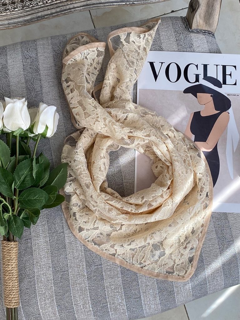 مینی اسکارف توری گیپور عمده خدادوست رشت