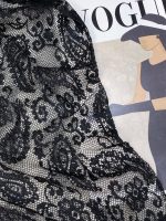 روسری مینی گیپور مشکی عمده خدادوست رشت