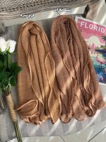 شال پلیسه حریر دورگان دوزی عمده خدادوست رشت