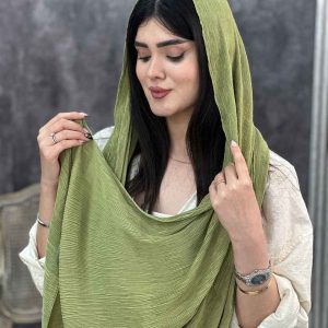 شال پلیسه رنگی عمده خدادوست رشت