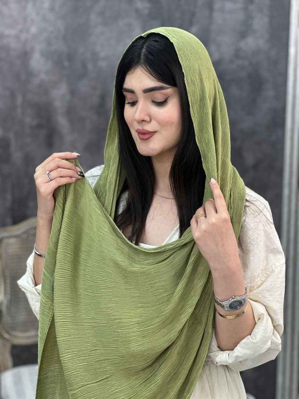 شال پلیسه رنگی عمده خدادوست رشت