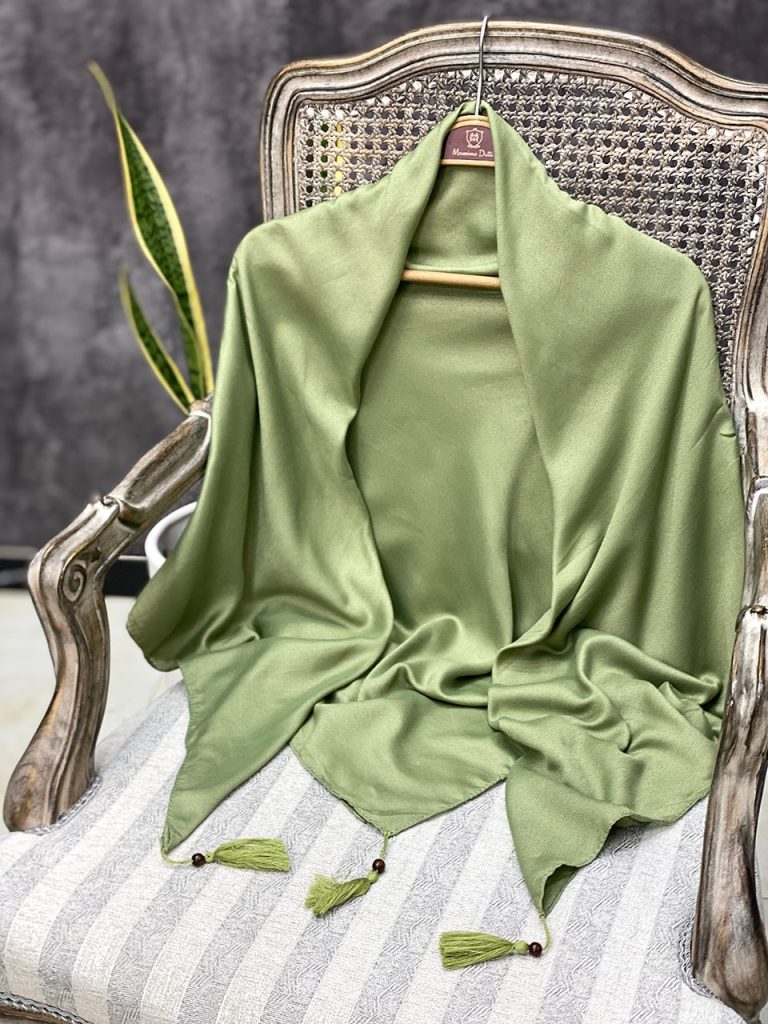 روسری سیا اسکارف نخی عمده خدادوست رشت