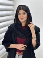 شال دور ریش شکوفه نخی عمده خدادوست