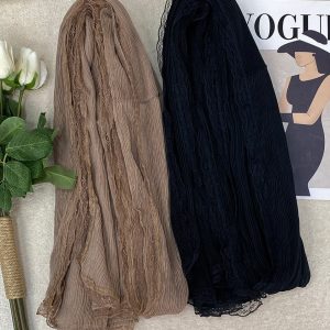 شال پلیسه دور دانتل عمده رشت خدادوست