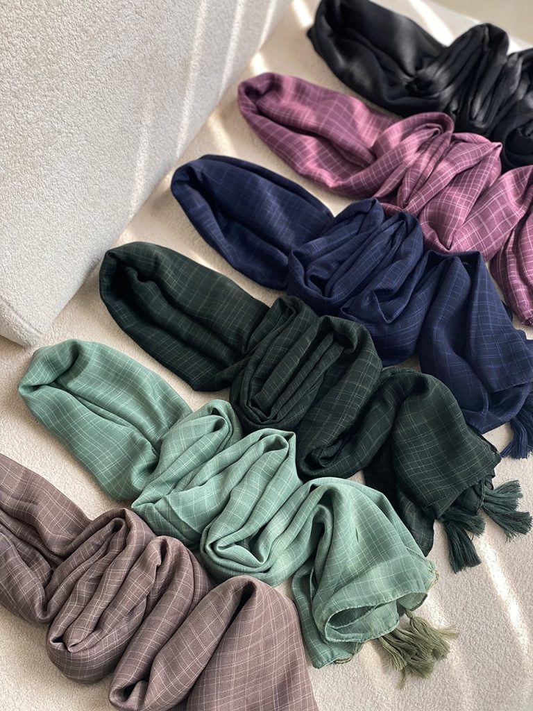 شال لنین منگوله دار عمده رشت خدادوست