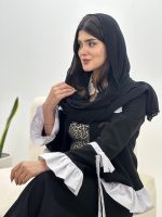 شال وارداتی پاییزه دور منجوق کار شده عمده خدادوست رشت