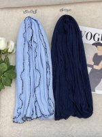 شال وارداتی پاییزه دور منجوق کار شده عمده خدادوست رشت