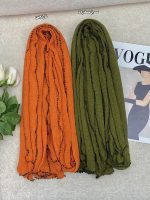 شال وارداتی پاییزه دور منجوق کار شده عمده خدادوست رشت