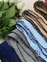 شال وارداتی پاییزه دور منجوق کار شده عمده خدادوست رشت