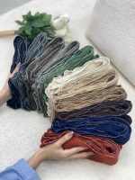 شال وارداتی مربعی دور موجی عمده خدادوست رشت