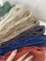 شال وارداتی مربعی دور موجی عمده خدادوست رشت