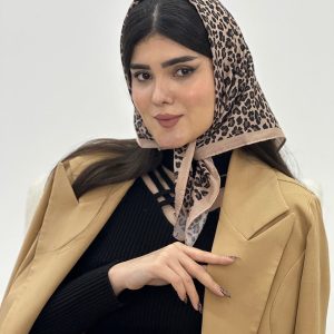 مینی اسکارف نخی پلنگی عمده خدادوست رشت