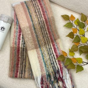 بیگ اسکارف پشمی آبرنگی عمده خدادوست رشت